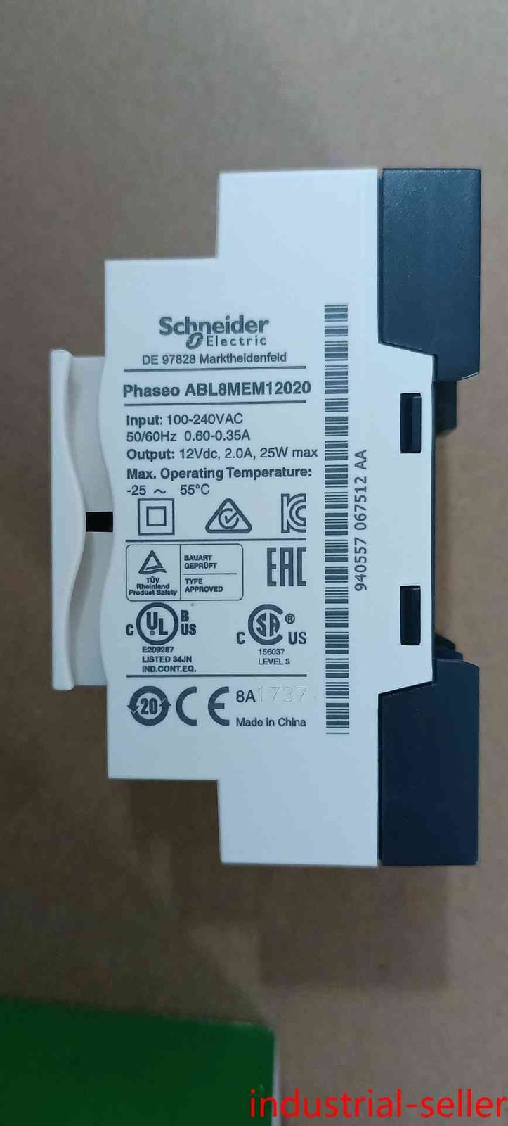 1PS NEW Schneider ABL8MEM12020 Accept counteroffer