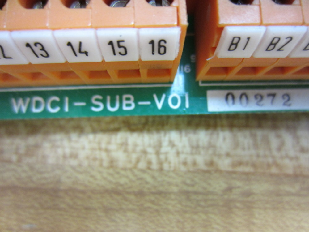 Toray WDC1-SUB-V01 Circuit Board WDC1SUBV01