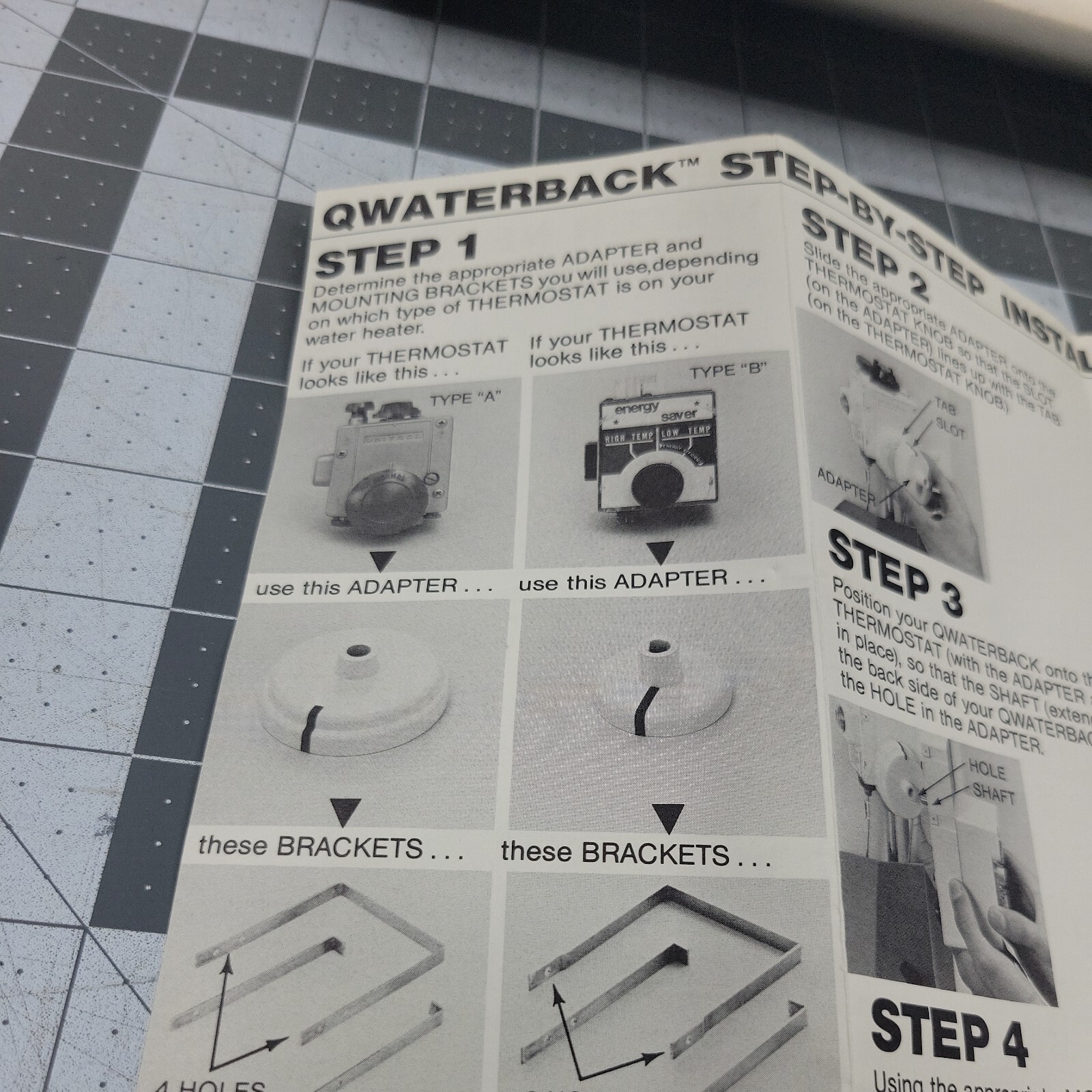 Vtg Qwaterback Hot Water Energy Saver For Gas Fired Water Heaters