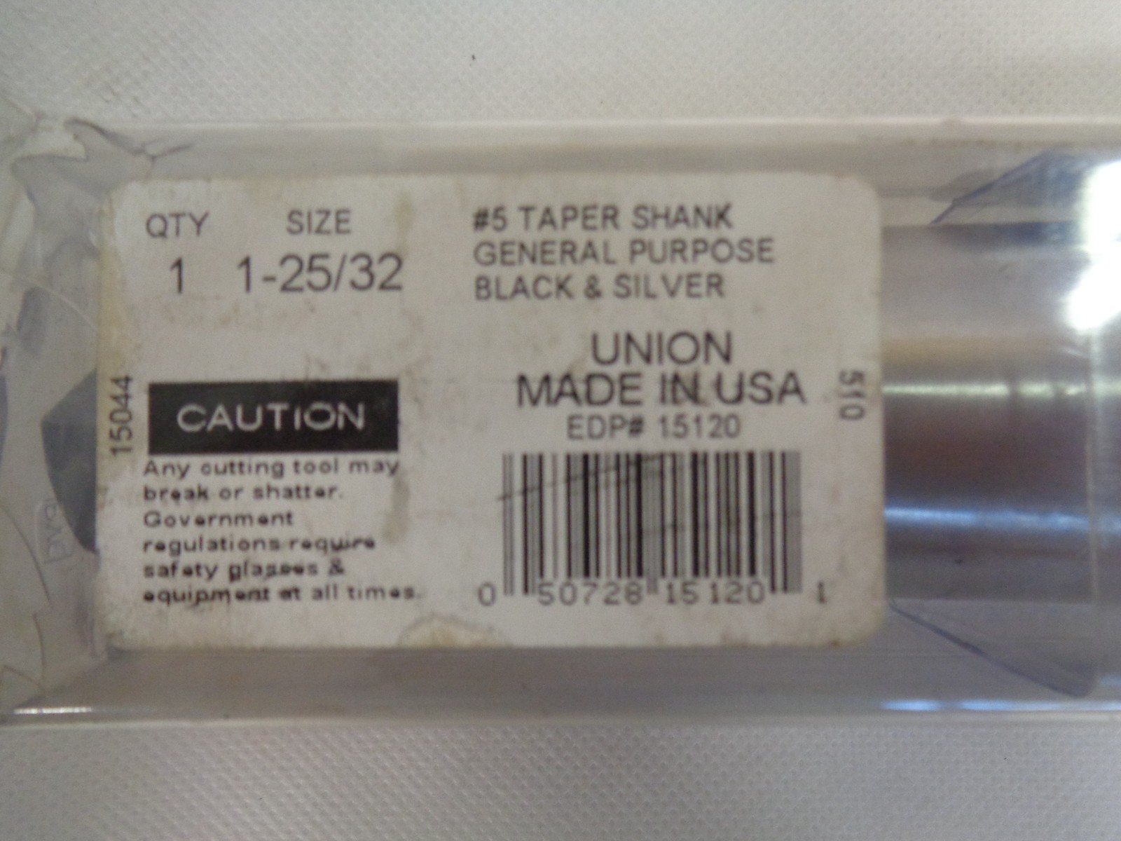 NEW VIKING #5 TAPER SHANK DRILL SIZE 1-25/32