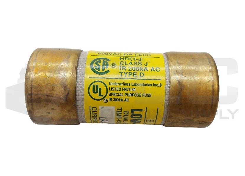 LOT OF 8 BUSSMAN LPJ-50SP DUAL ELEMENT TIME DELAY FUSE 50A TYPE D