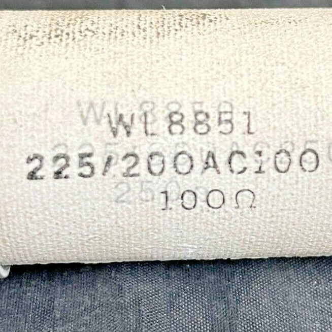 RELIANCE ELECTRIC RESISTOR WARD LEONARD WL8851 225/200AC100