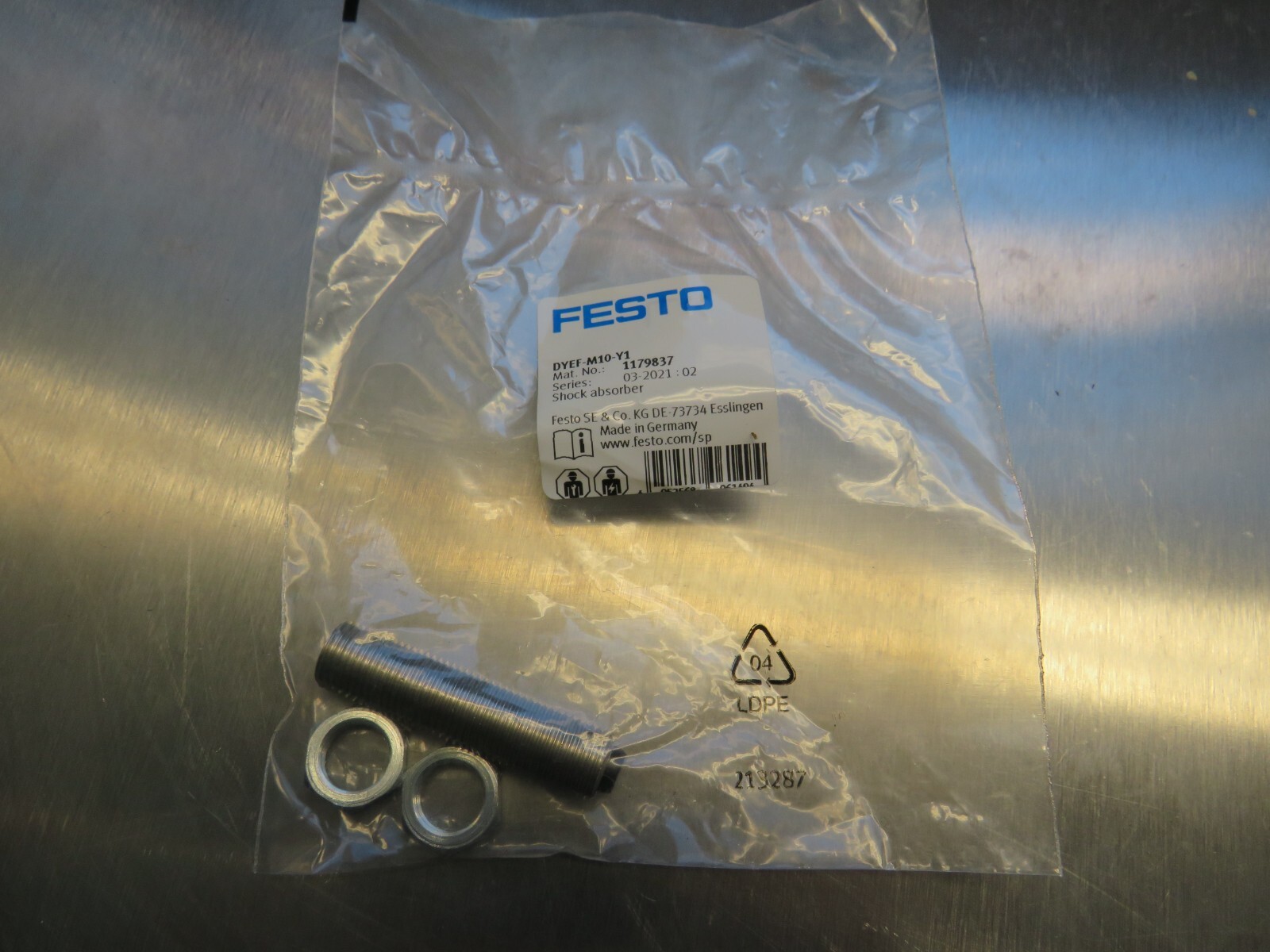 Festo DYEF-M10-Y1 Shock Absorber 1179837 (USA SELLER)