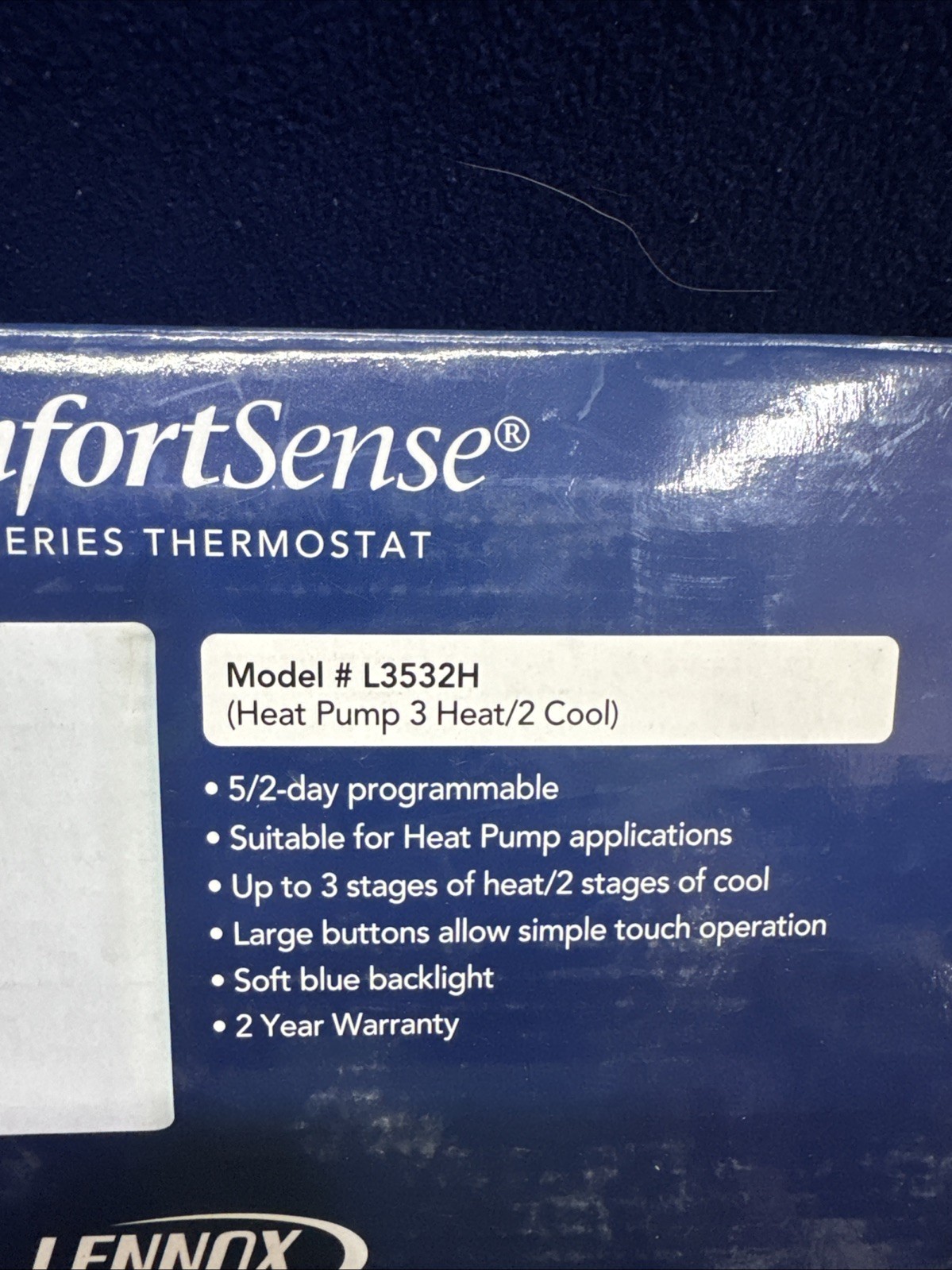 Lennox ComfortSense 3000 L3532H Thermostat 51M37 NEW
