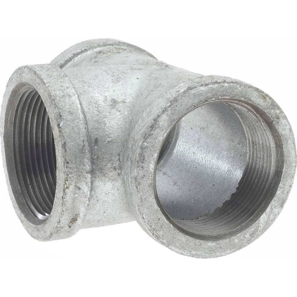 1-1/2″ Galvanized Malleable Iron Pipe Tee Threaded Ends, 300 Liquid & Gas psi…