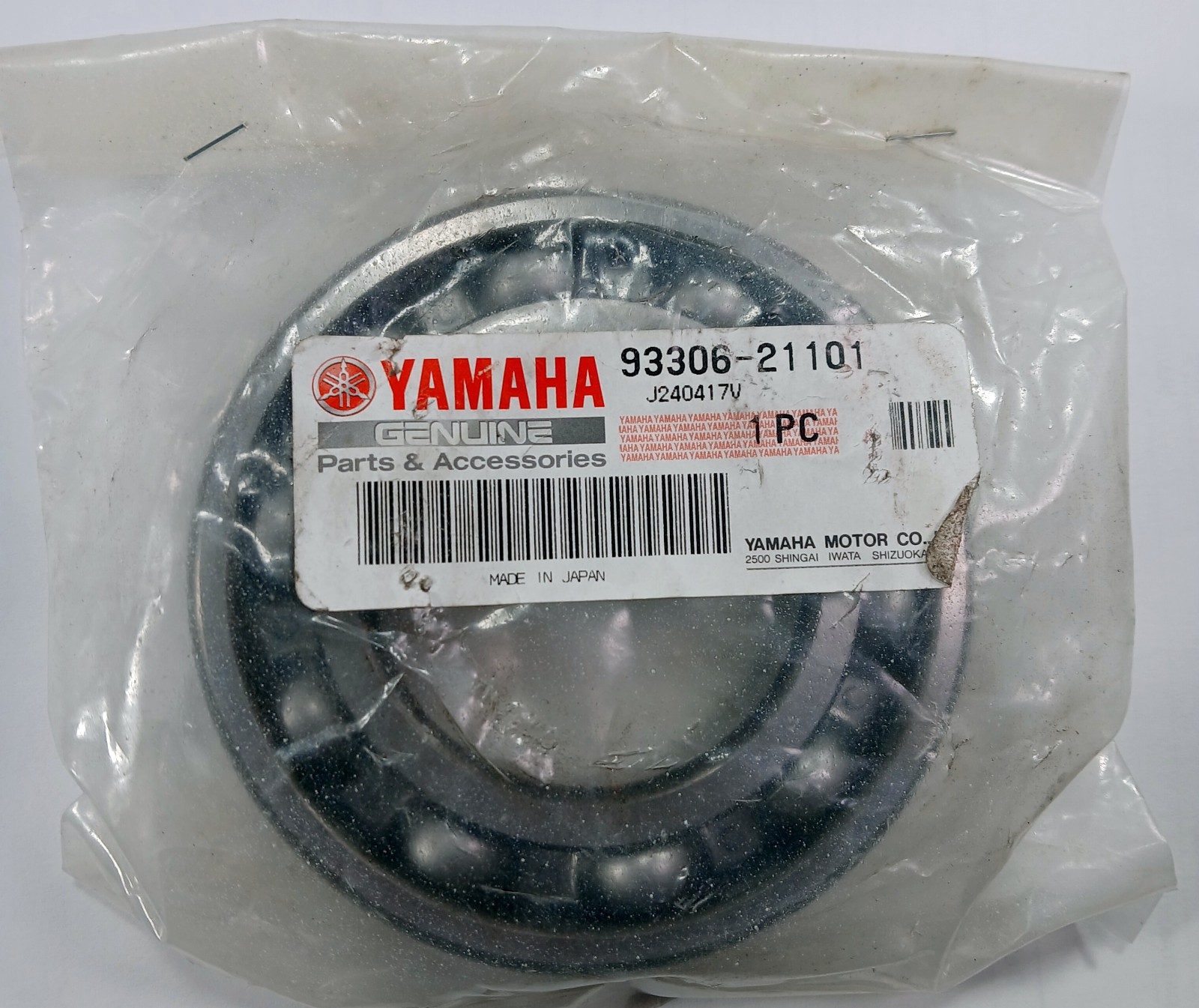 1 NEW YAMAHA 93306-21101 55X97X21MM DEEP GROOVE BALL BEARING NNB **MAKE OFFER**