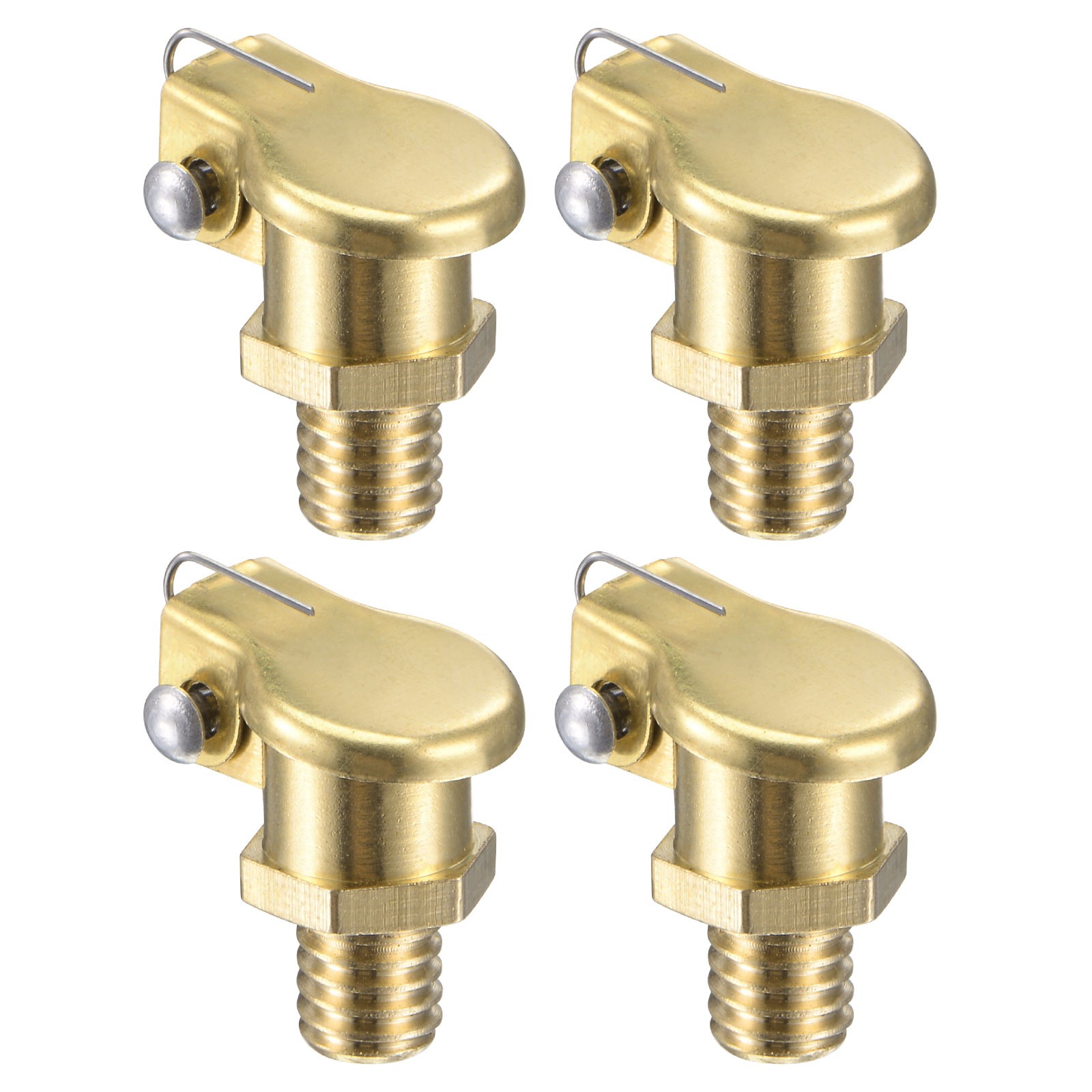 4Pcs M6x1 Male Thread Copper Oil Cup Cap For MECHANICAL REPLACEMENT Parts