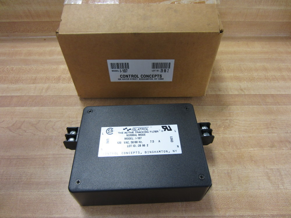 Islatrol I-107 The Active Tracking Filter – Normal Mode