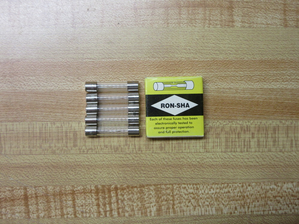 Ron-Sha AGC-6 Fuse Cross Ref 4XH47 Fine Wire Element (Pack of 5)