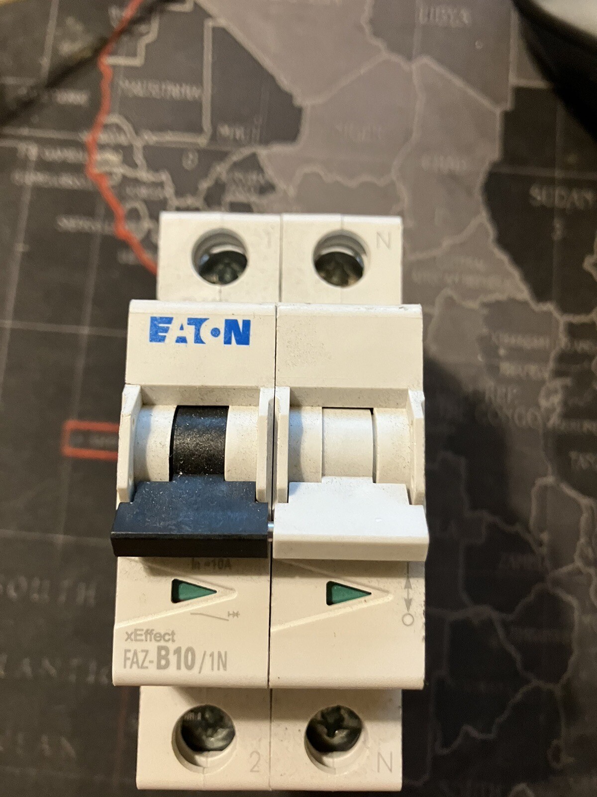 NEW» EATON MOELLER » P/N# FAZ-B10/1N » SUPPLEMENTARY PROTECTOR 1P+N 10A B CURVE