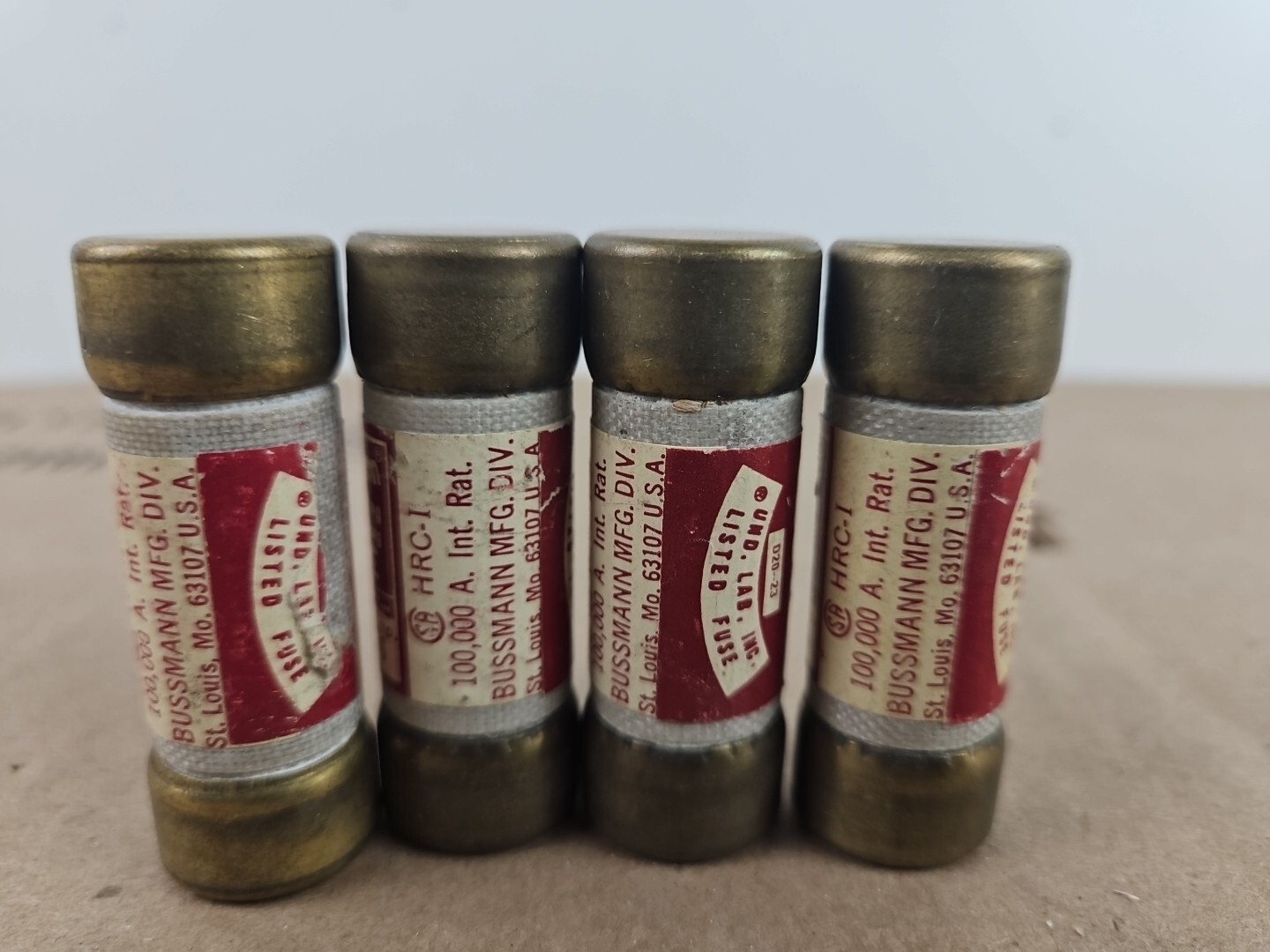 LOT of 4 / BUSSMANN JKS6 LIMITRON CLASS J FUSE / 6A / 600V / NEW SURPLUS