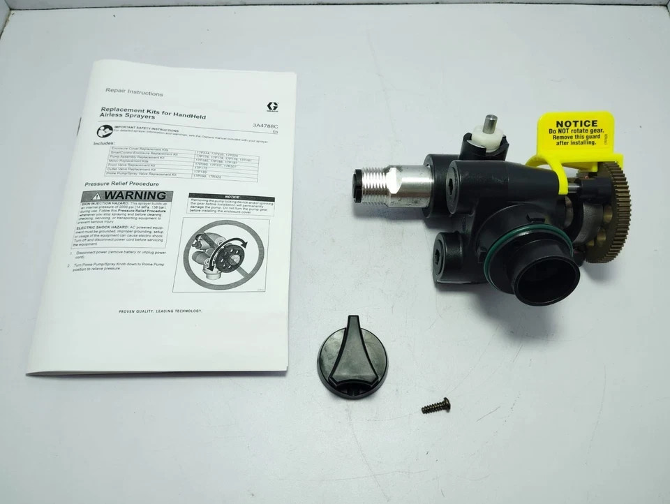 GRACO Triax Replacement Pump with Cleanshot – AC 17P185