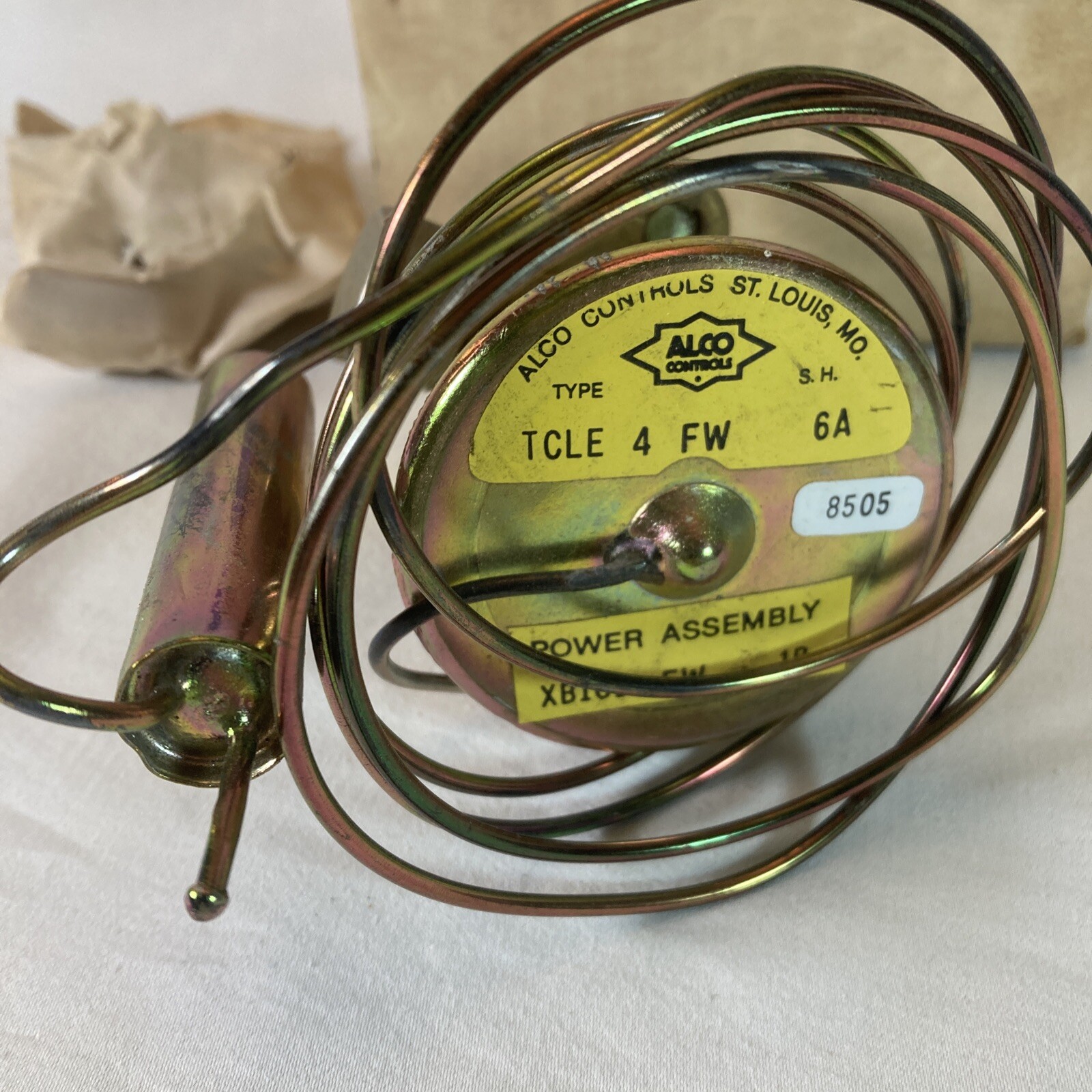 New ALCO Thermostatic Expansion Valve TCLE-4-FW 4-Ton -10F to 50F 5/8″ 5′ Tube