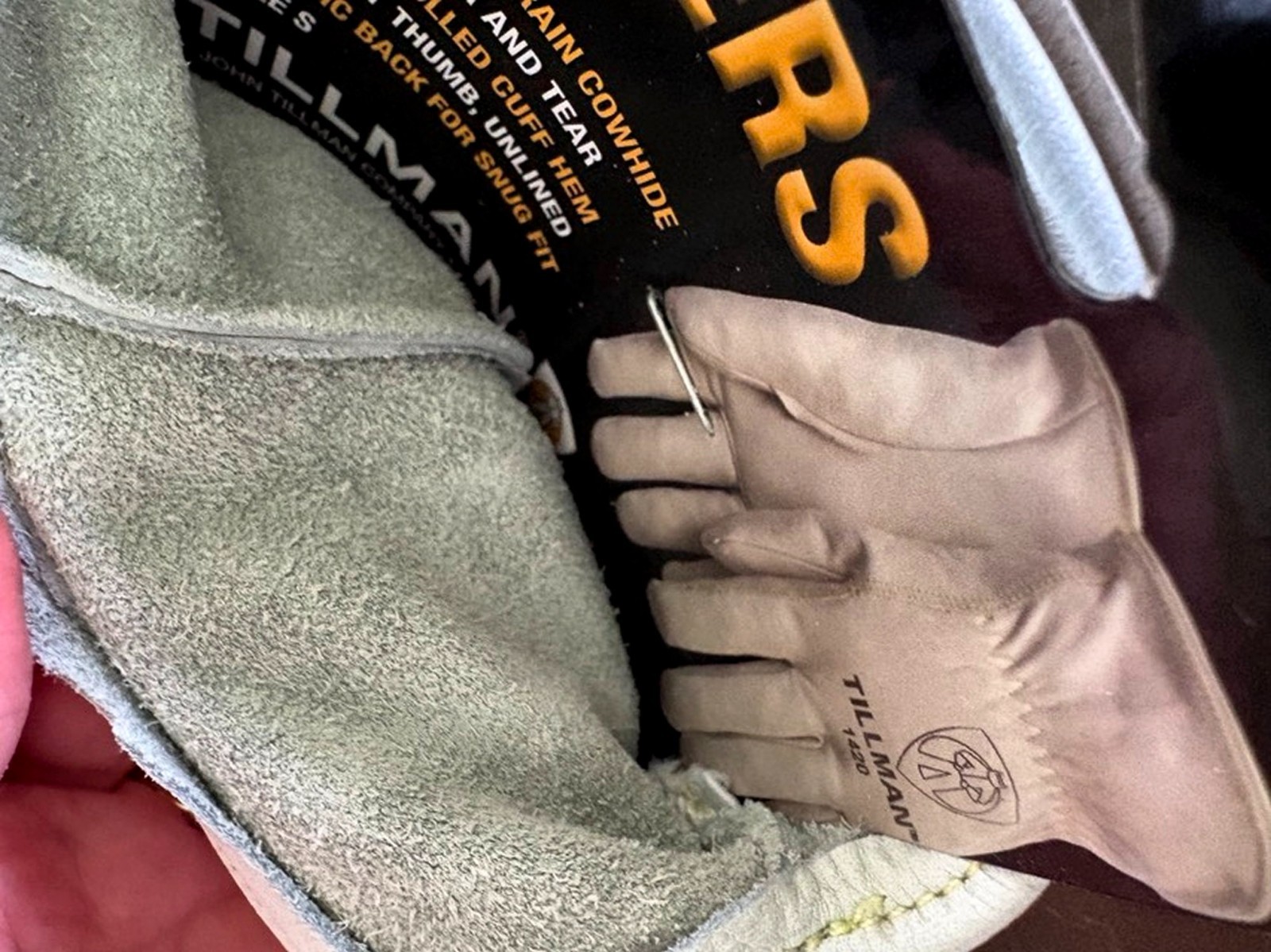 TILLMAN 1420S Top Grain Cowhide Drivers GLOVES