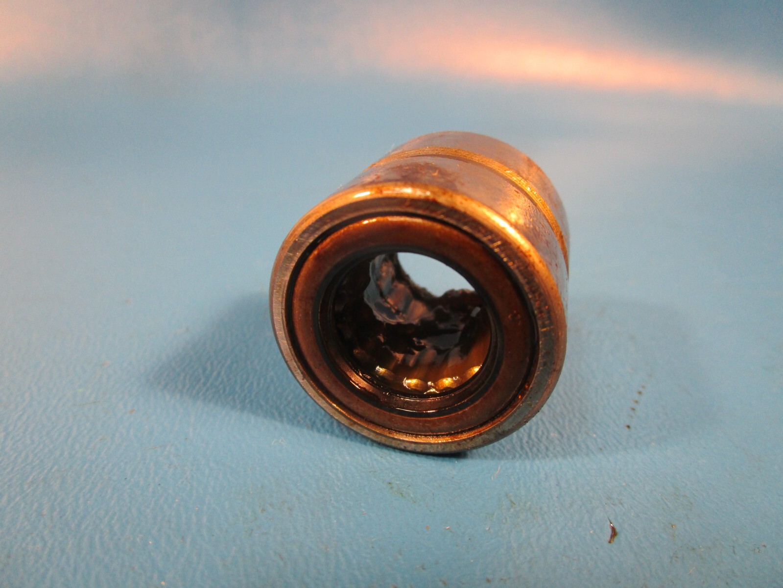 MCGILL GR 10 SS, Radial Needle Roller Bearing, Steel, Rubber Lip Seal