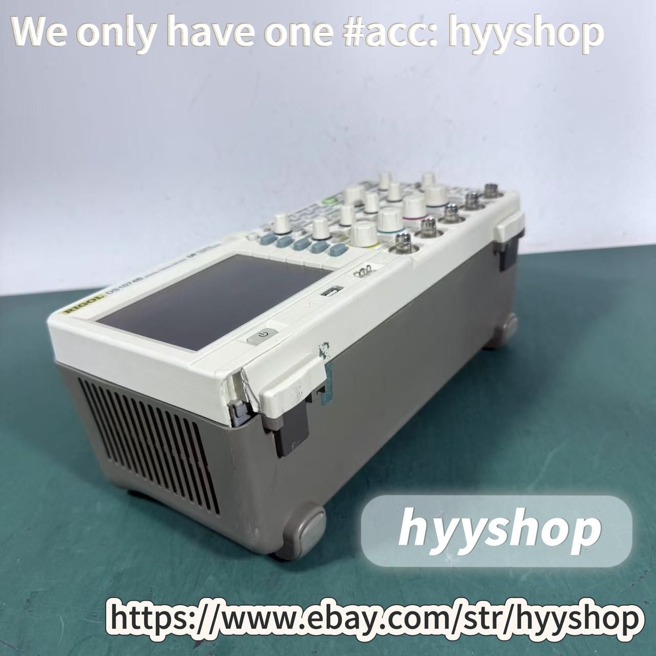 1pcs RIGOL DS1074B oscilloscope, 70MHz, 2GSa/s four channel /hyy