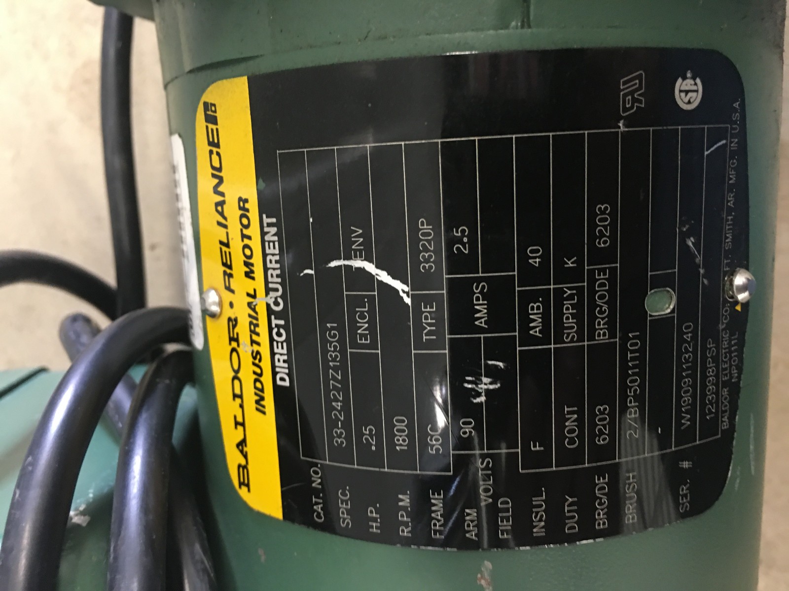 SPX FLOW Electric Barrel Mixer Gear Drive w/ Variable Speed #2510