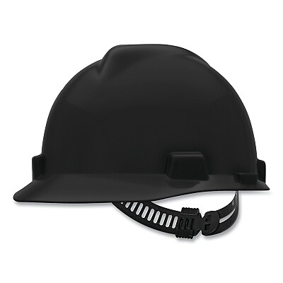 Msa V-Gard Cap Style Hard Hat With Staz-On Pinlock Suspension, Poly Shell