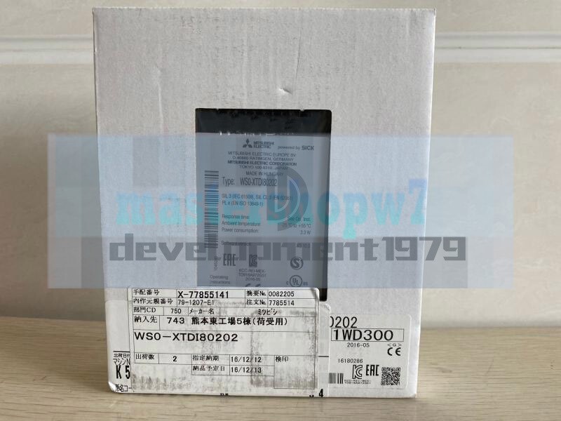 one New Mitsubishi WS0-XTDI80202 WS0-XTDI80202(C) Controller