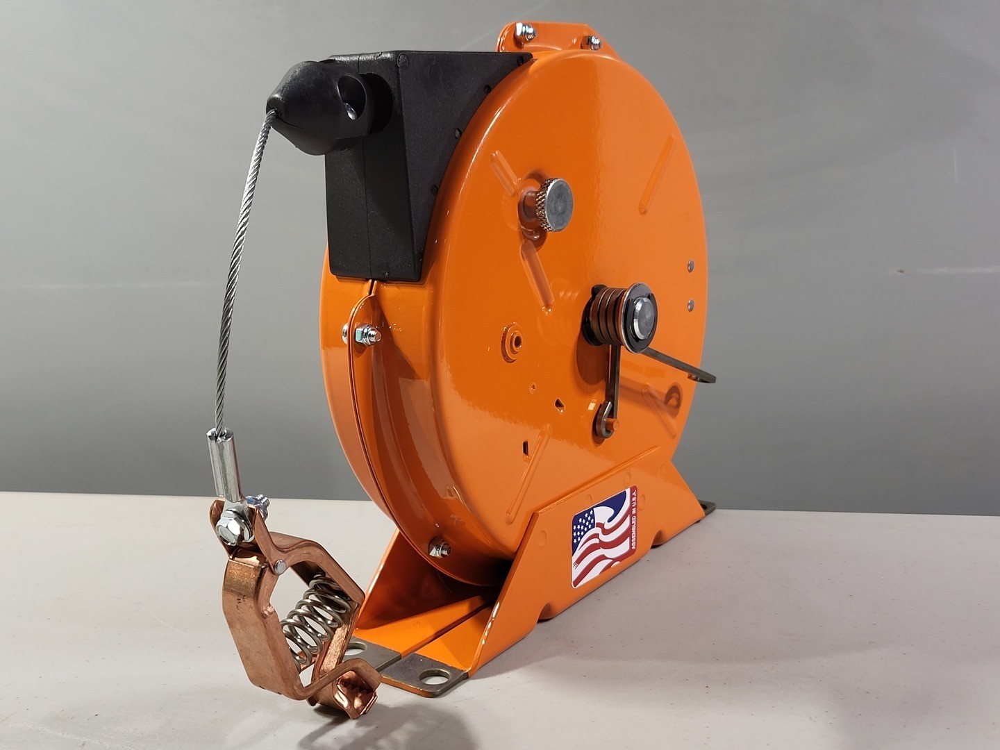 SURPLUS NEW CROUSE-HINDS SDR50 Static Discharge Reel w/ Steel Aircraft Cable