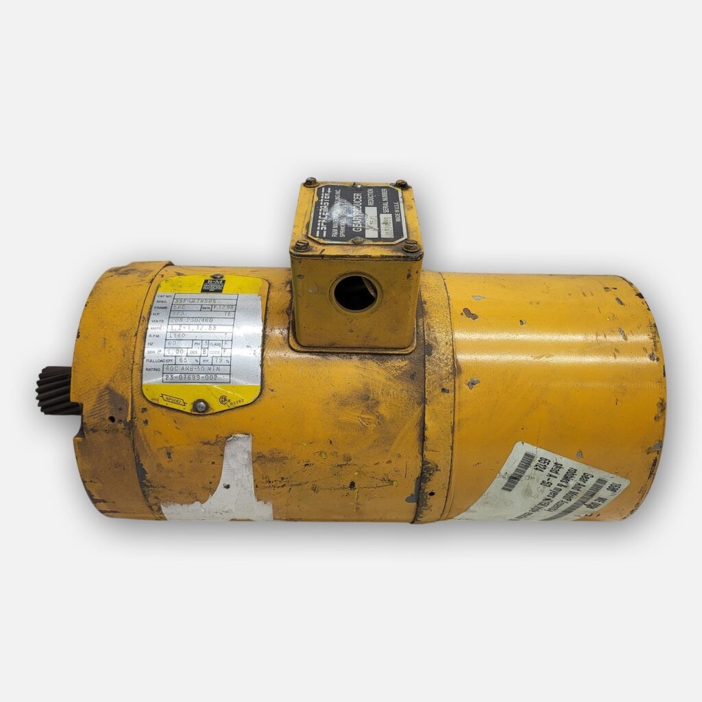 R&M MATERIALS HANDLING 35F167W505 GEAR MOTOR 1/3HP 1140RPM FR: 56C RATIO: 75/1