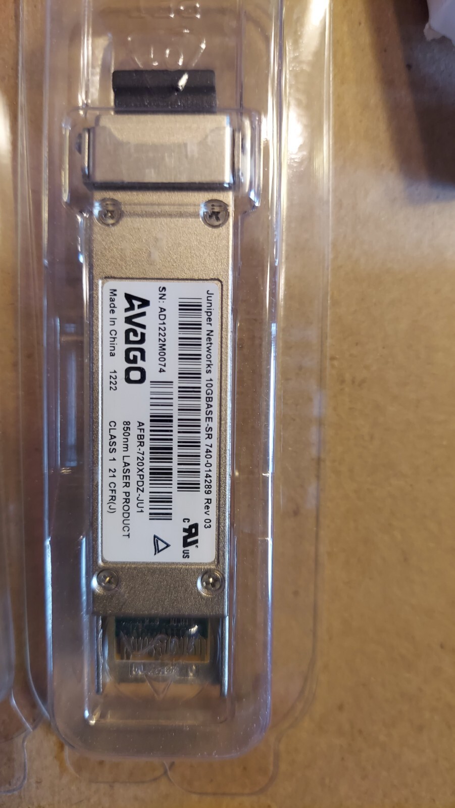 Lot of 2 New Juniper Avago 740-014289 rev03 SXP3100SX-J3 Transceivers L@@K
