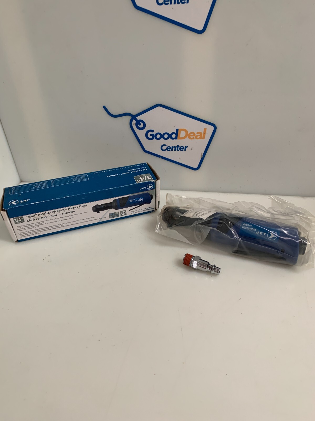 JET Mini Pneumatic Heavy Duty Ratchet 1/4” #400007