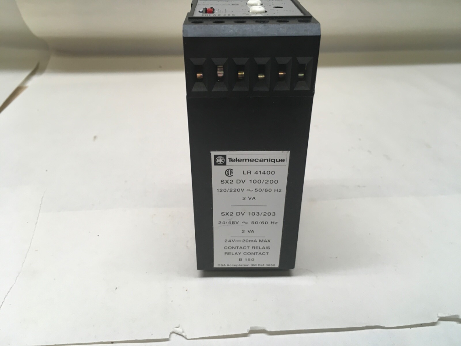 SCHNEIDER ELECTRIC SX2DV103 ELECTRONIC MODULES (KB)