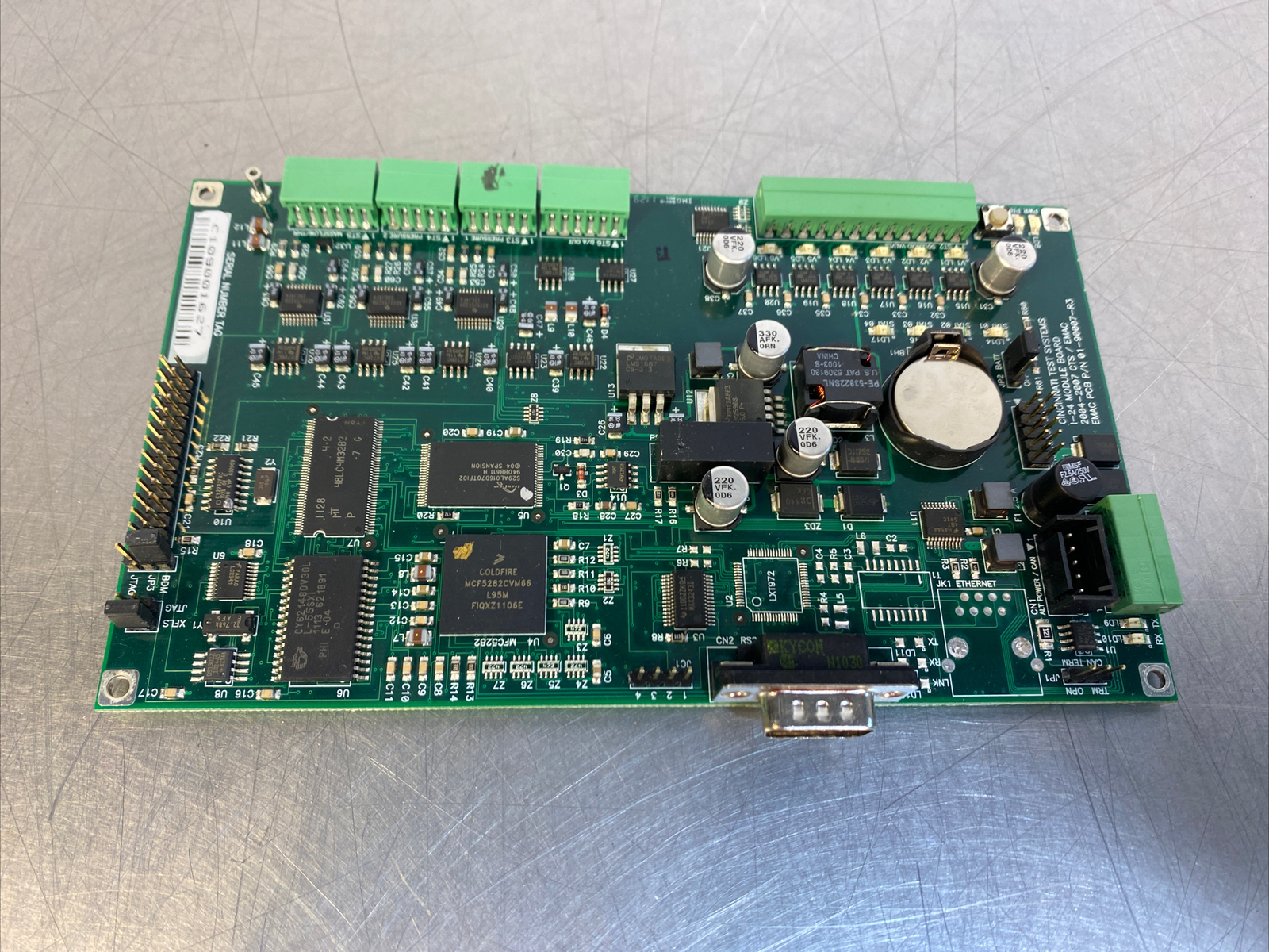 CTS I24 Module EMAC PCB 01-90007-R3 For Sentinel I24-1W1B1E-PB111B4X1A-X 3D-7