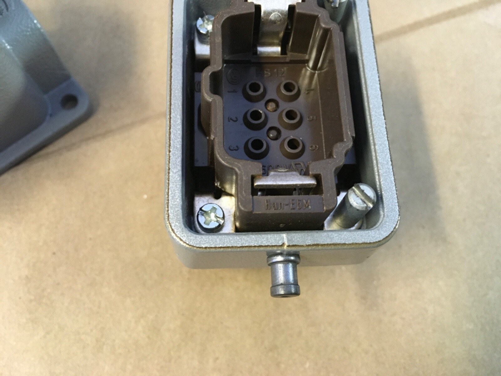 Harting Han-E6F & Han-E6M Connector with Housing