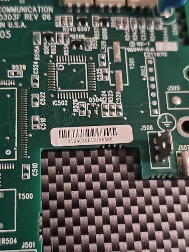 Fox Communication 640-0303F Circuit Board 6400303F