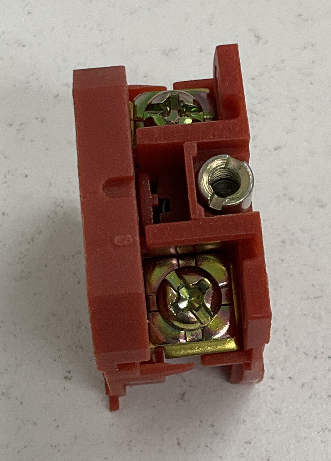 Hanyoung AR-20 New Red Push Button Contact Block 5A 250VAC NC (YE161)