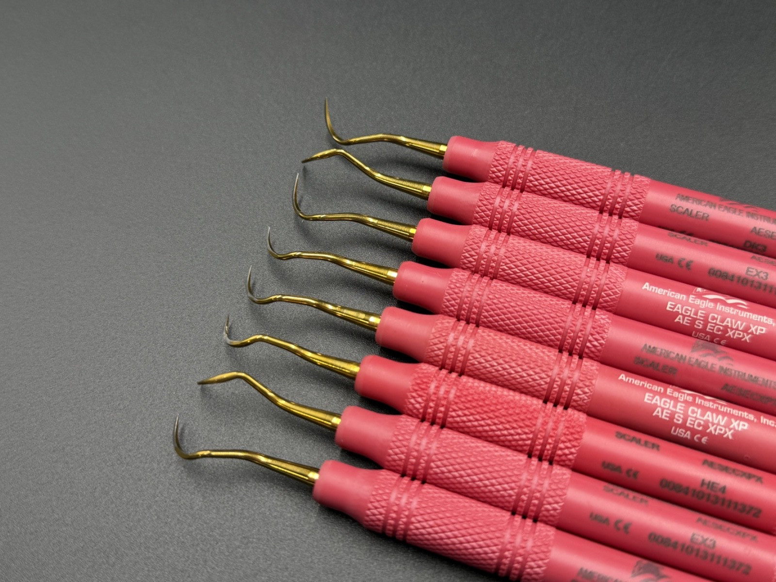 Lot of 8 American Eagle Dental Scalers
