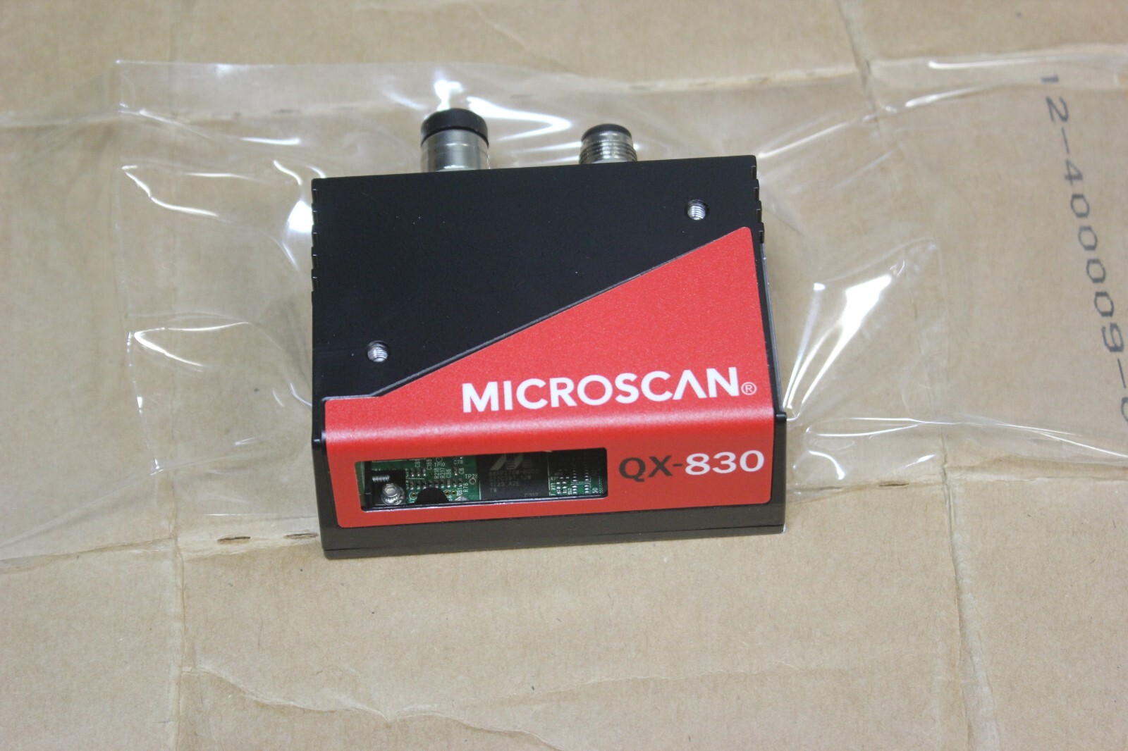 NEW MICROSCAN LASER BARCODE SCANNER QX-830 & FIS-0830-1004G