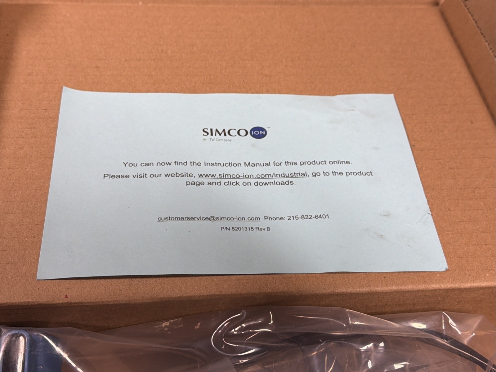 NEW SIMCO 4003007 Cobra Static Neutralizing Blow-Off Gun WARRANTY FAST SHIPPING