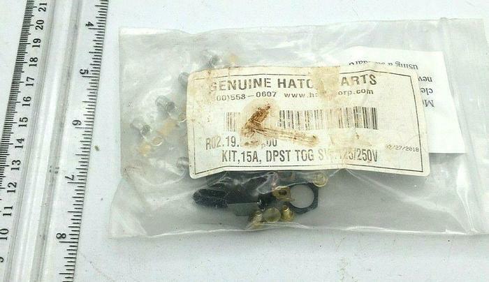 Hatco Kit,15A, Dpst Tog Sw.125/250V R02.19.008A.00 NIP Free Shipping