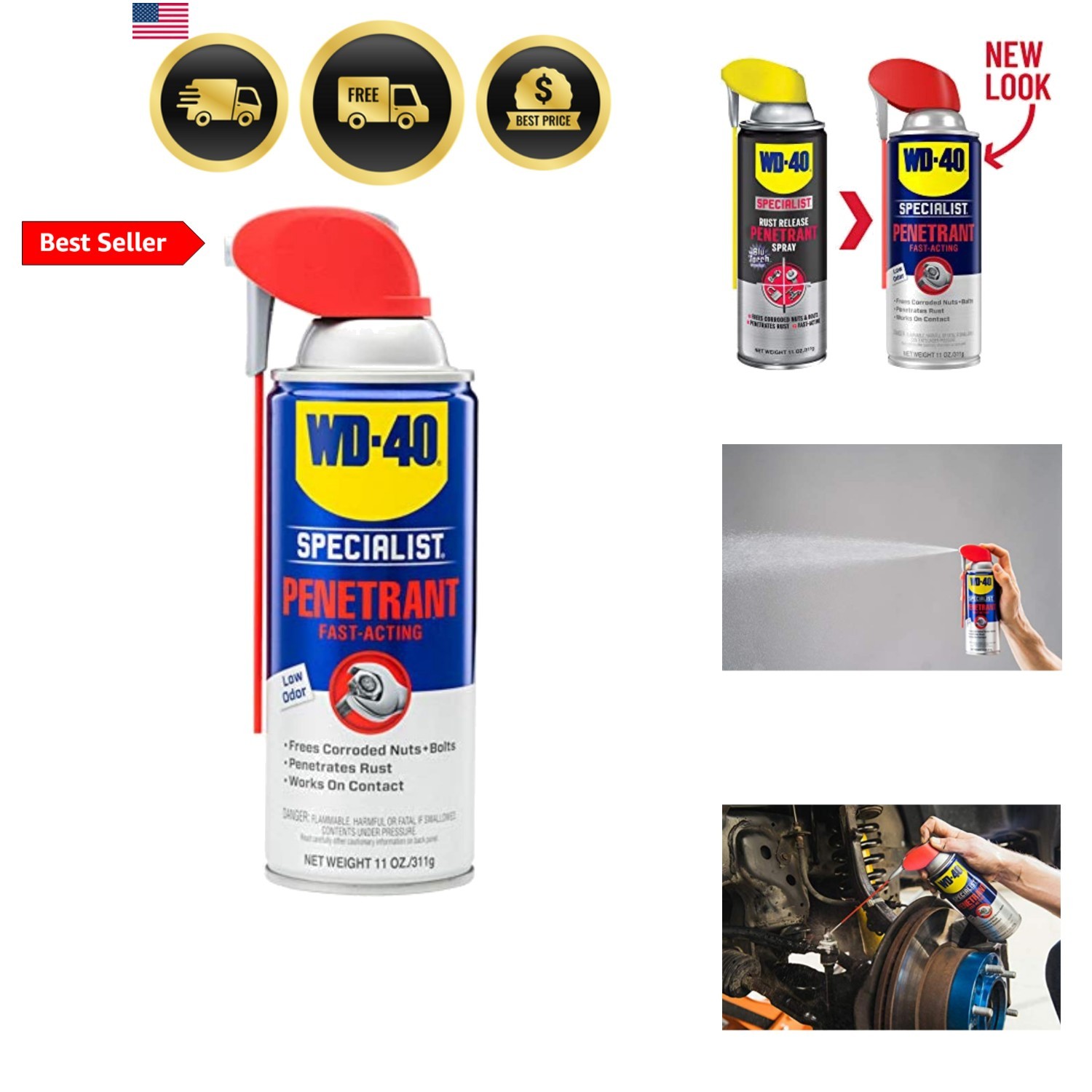 Penetrant with Smart Straw, Penetrant for Metal, Rubber and Plastic Threads, …