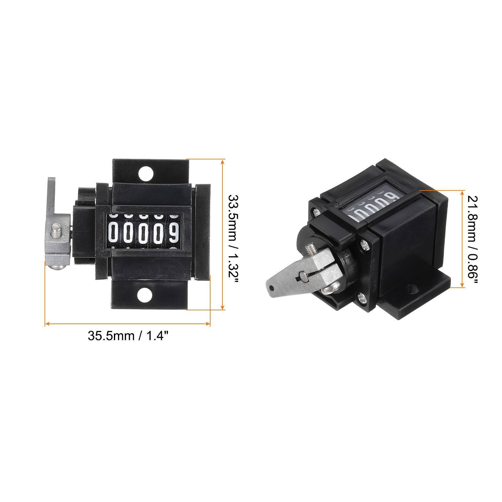 Manual Tally Counter 5 Digit Tally Counter Mechanical Clicker