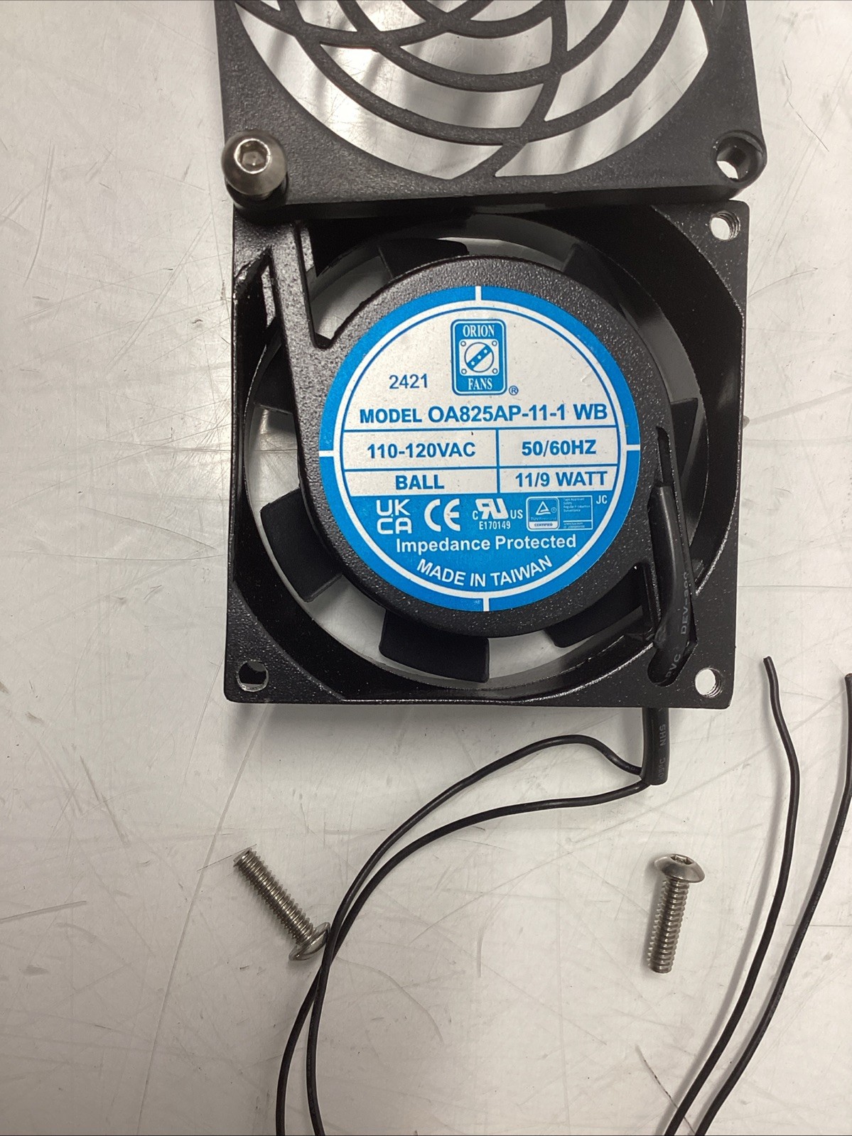 Orion Fans OA825AP-11-1WB FAN T-114