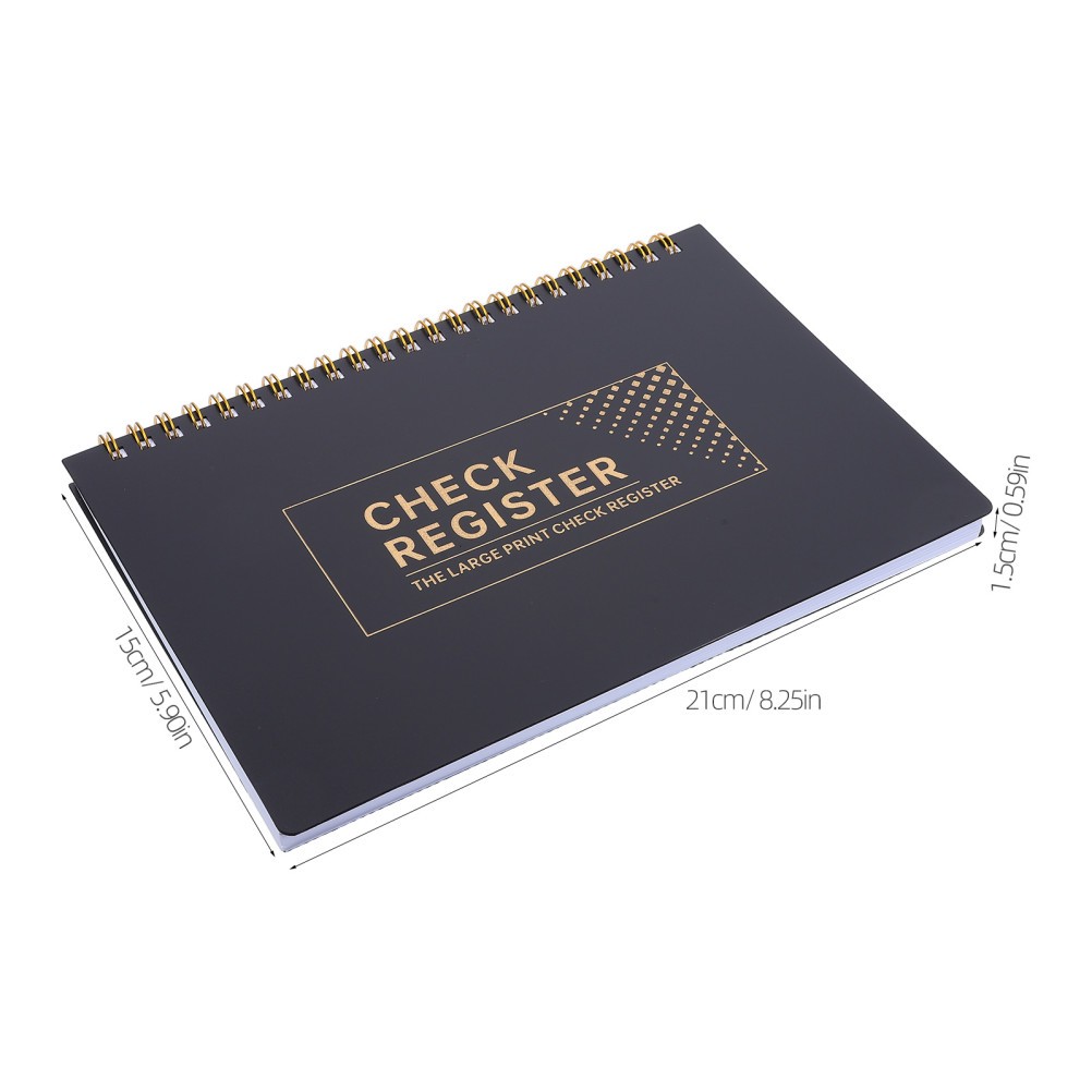 Check Register – Savings Account Booklet for Personal and Business – Blank