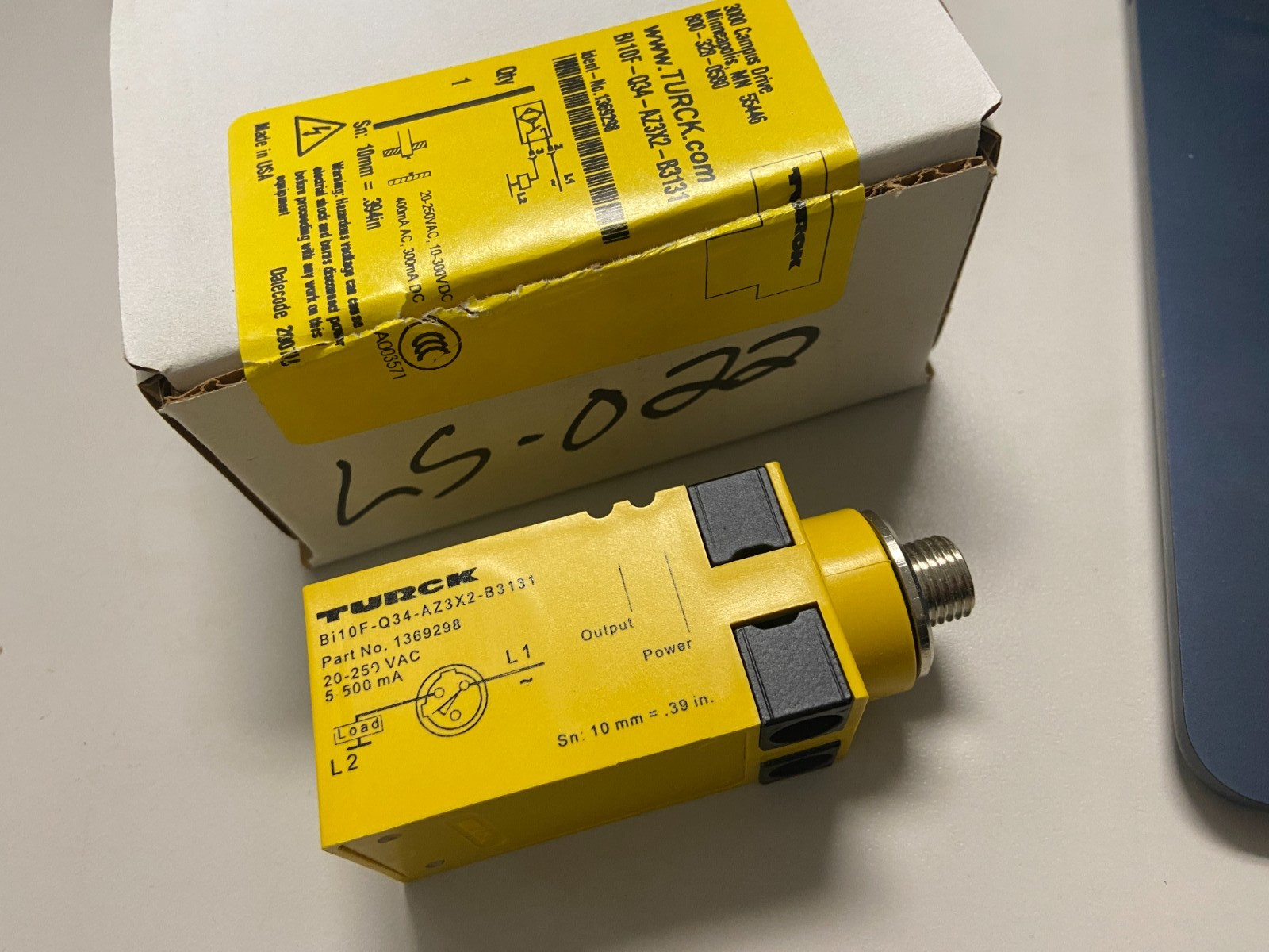 TURCK BI10F-Q34-AZ3X2-B3131 PROXIMITY SENSOR
