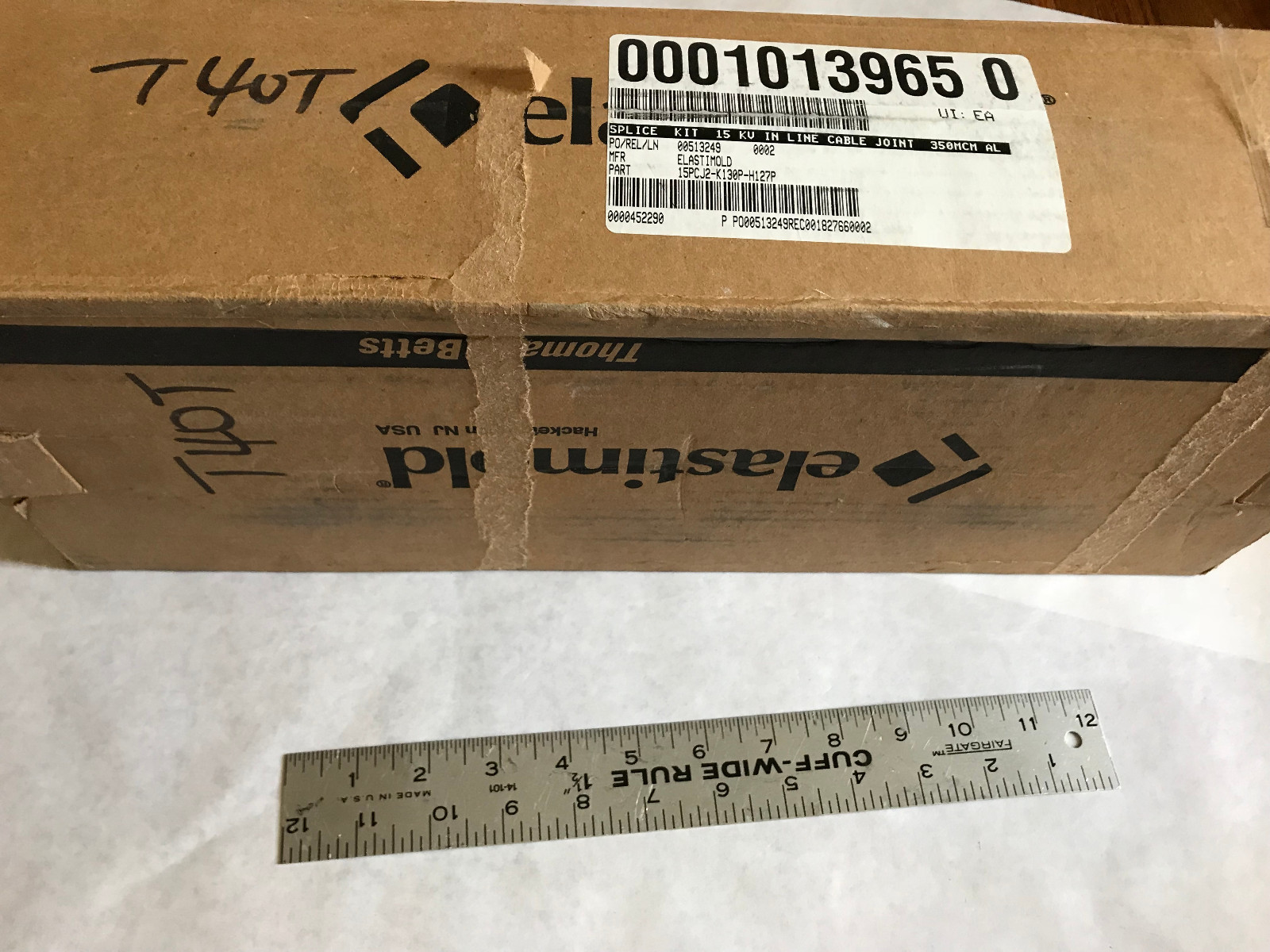 ELASTIMOLD 15PCJ2-K130P-H127P STRAIGHT CABLE JOINT15KV IN LINE 15PCJ-T 350-4/0