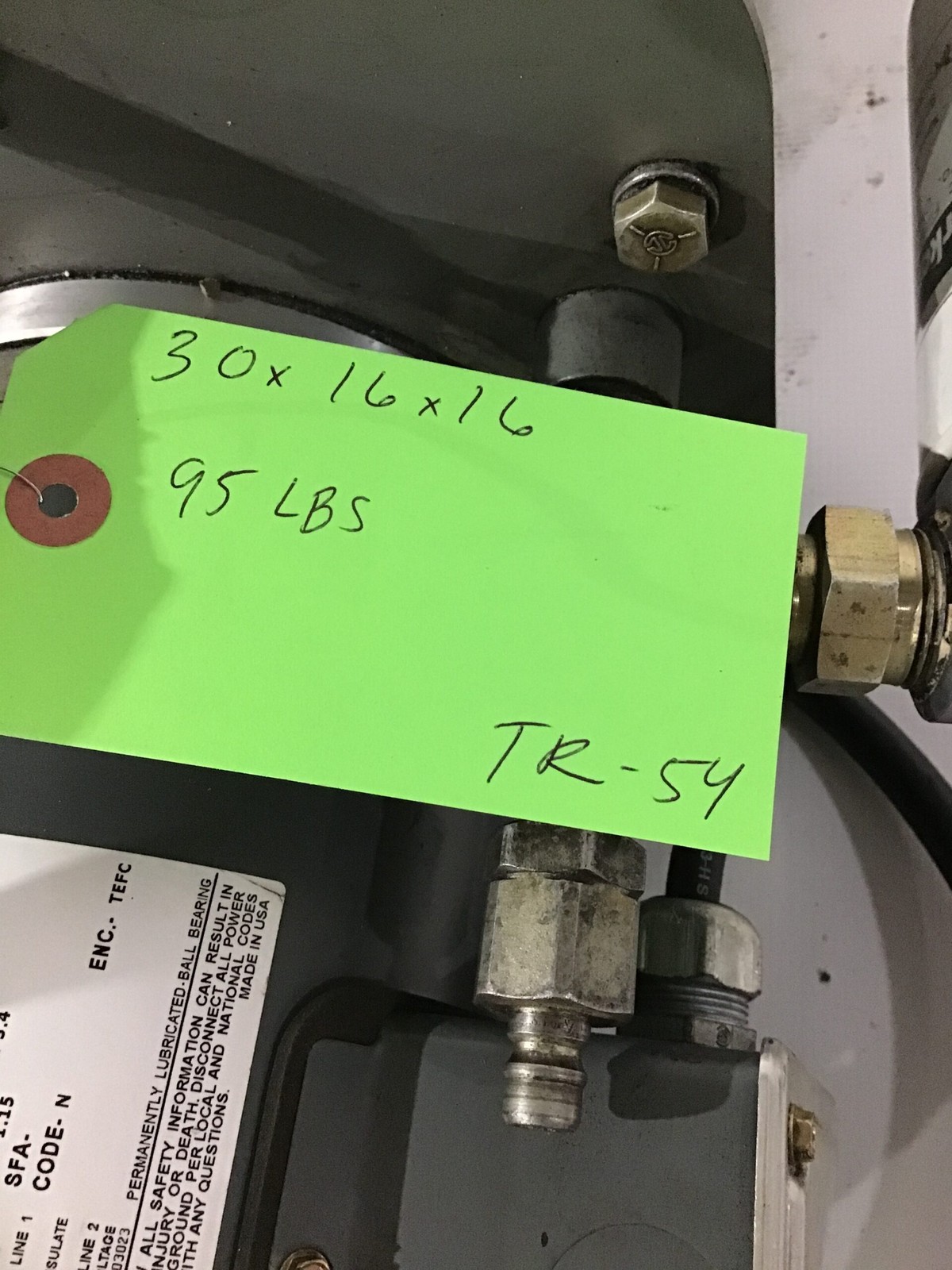 Marathon Electric BVL 56C11F5302J P Hydraulic Power Unit 1/4HP