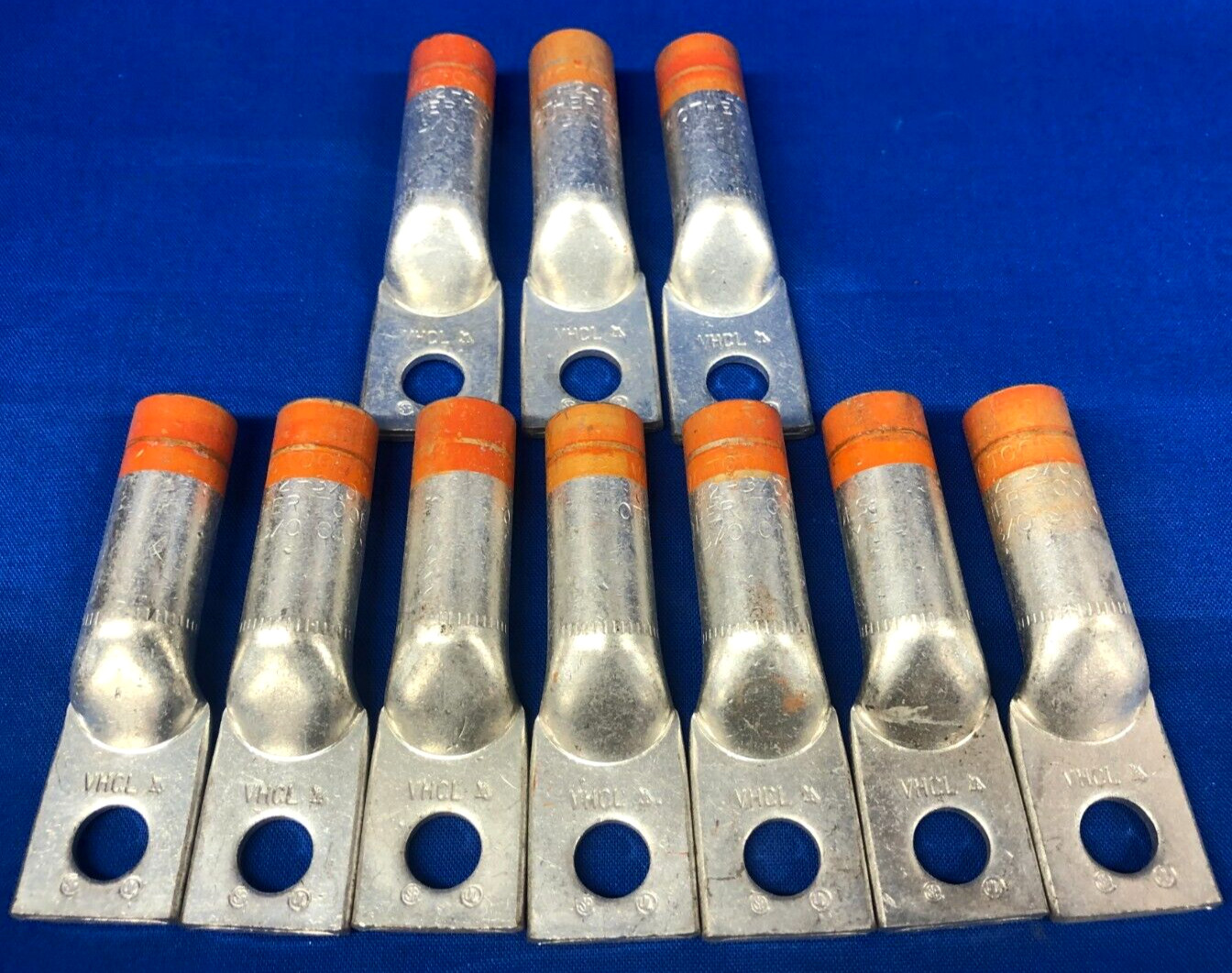 HUBBELL/ANDERSON COMPRESSION TERMINALS LUGS VHCL3/038 1 HOLE 3/0 AWG **QTY 10**