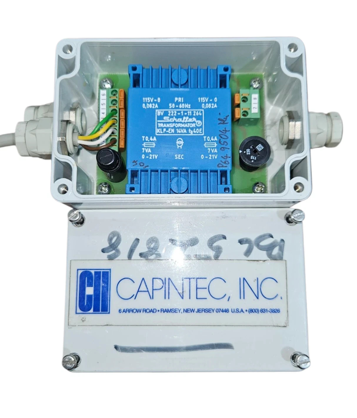 HEIMANN OPTOELECTRONICS NETZTRAFO T14 PPRIM 115/230V 45-65Hz SEK 24V 7VA