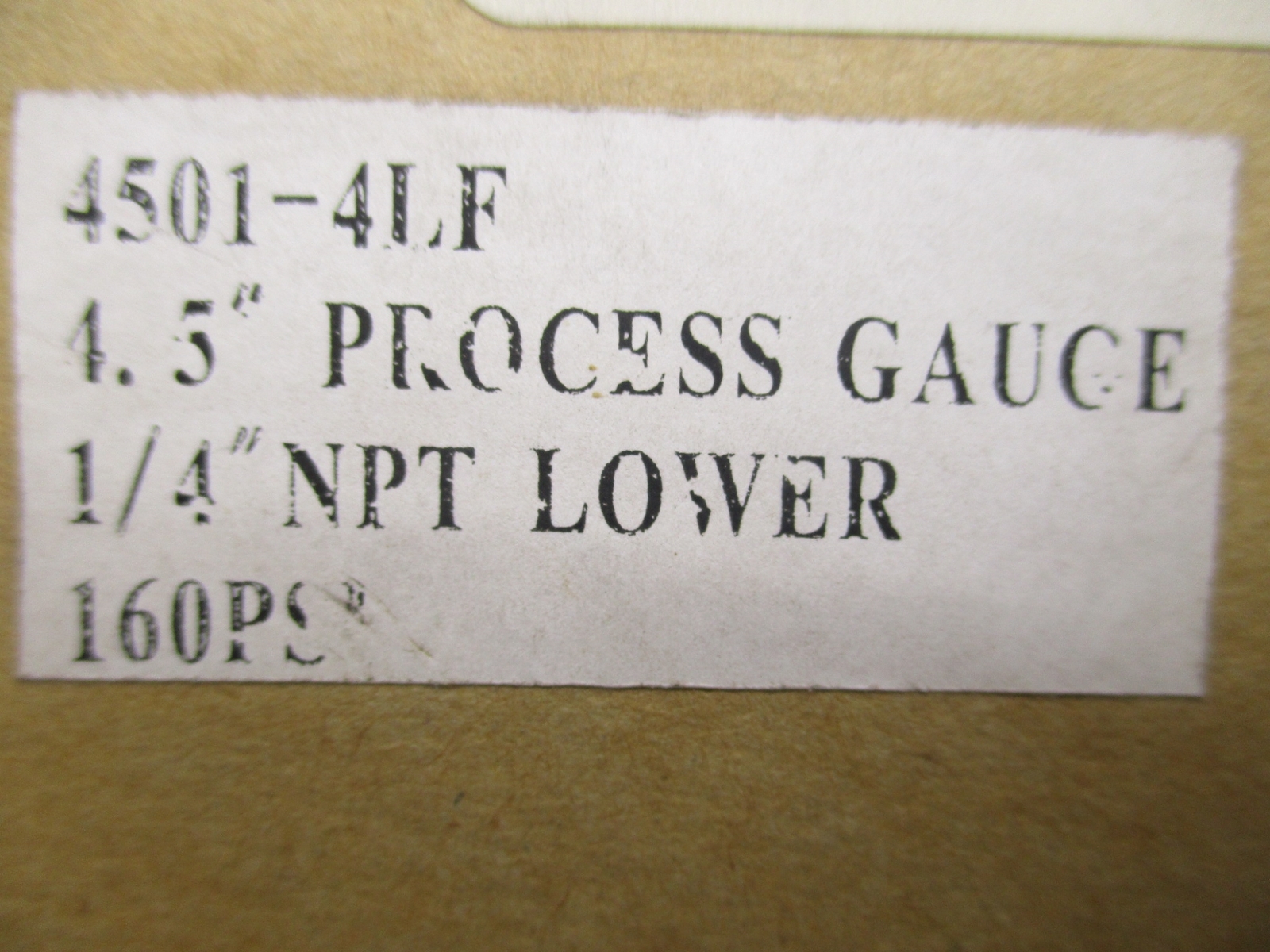 PIC 4501-4LF 160PSI NSMP