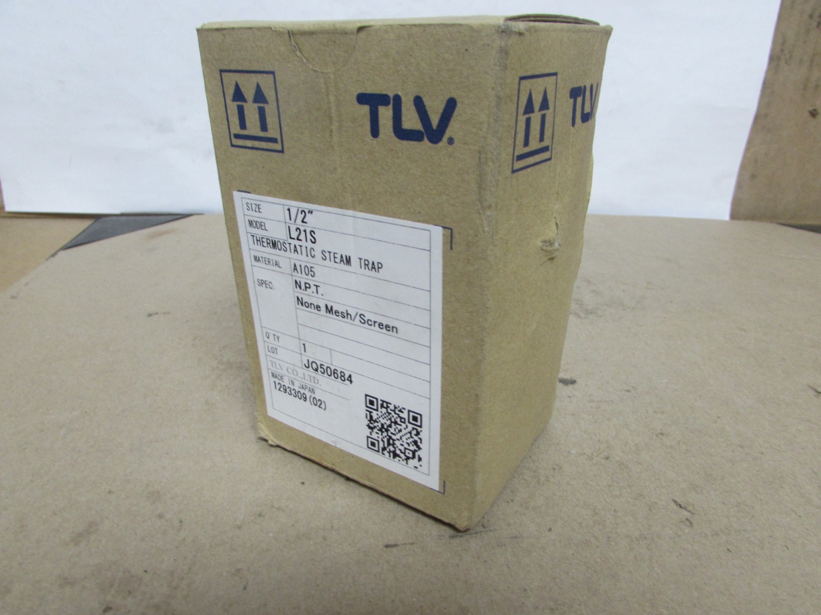 TLV LTD L21S Thermostatic Steam Trap 1/2″ NPT (NEW – OPEN BOX) MAKE OFFER!!!