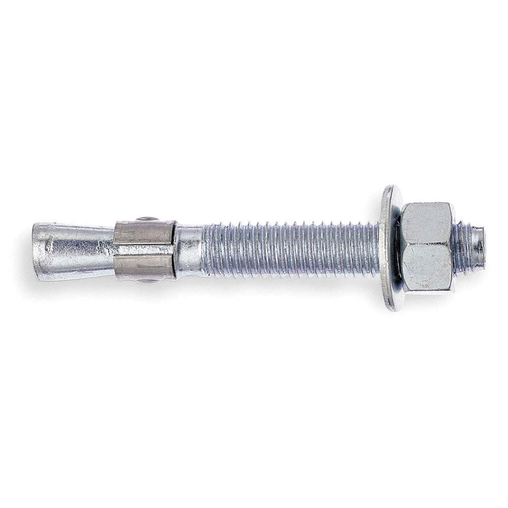 RED HEAD WS-1242 Expansion Wedge Anchr,1/2″D,4-1/4″L,PK25 3A452