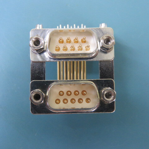 DELTRON DPB09PT74/09PT74-S/1 Qty of 10 per Lot CONN. 9+9 VIE M/M VASC. SALD. C.