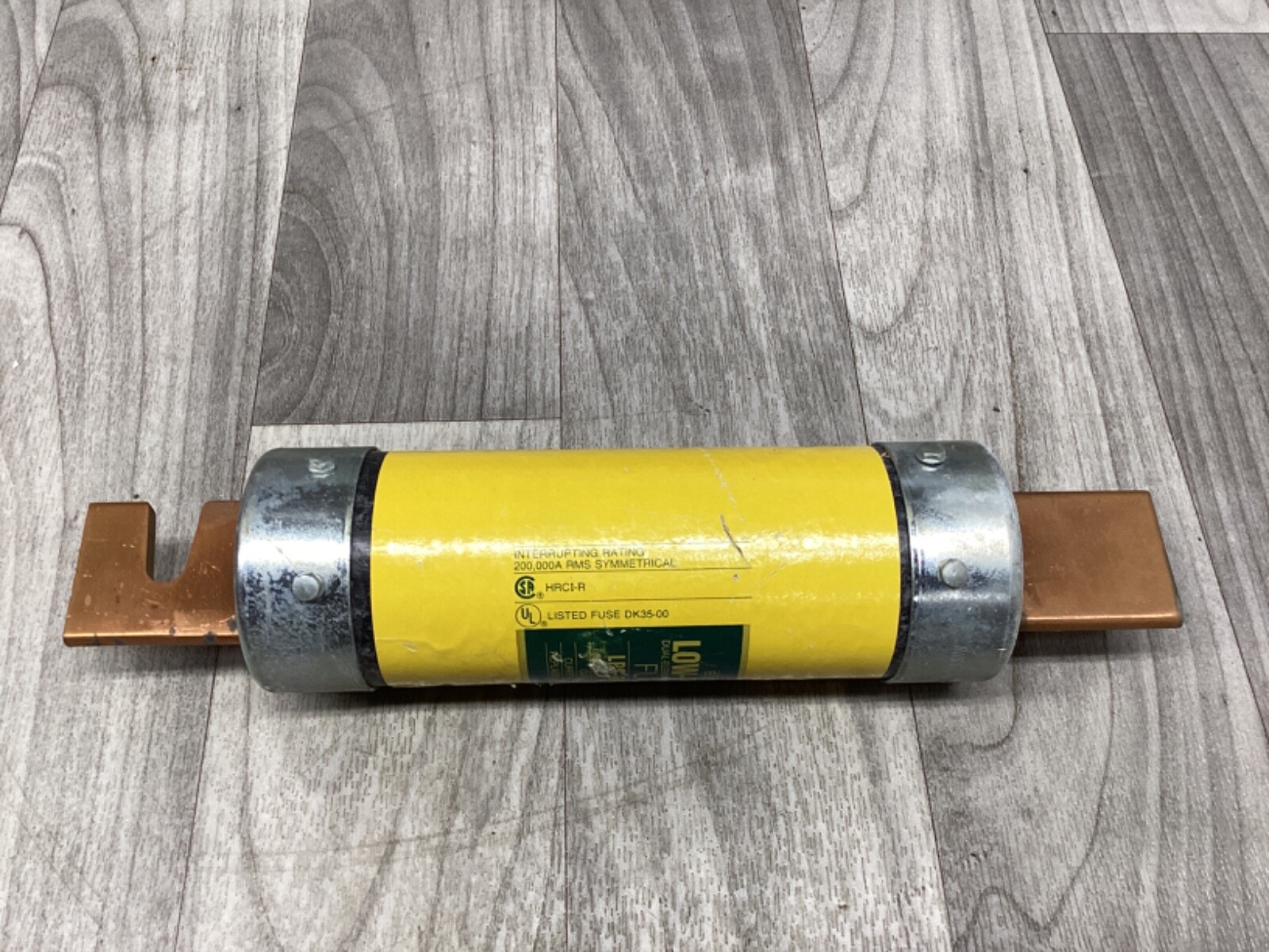 BUSSMANN BUSS LPS-RK-225 LOW-PEAK FUSE 225A 600V 225 AMP RK1 #15A23PR2*CO